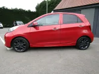 Used Kia Picanto 85 HP (62 kW) 2016 Red Hatchback