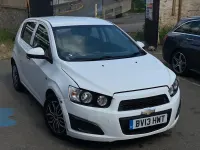 Used Chevrolet Aveo LS 86 HP (63 kW) 2013 White Hatchback