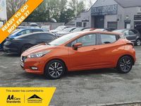 Usado Nissan Micra Acenta 90 HP (66 kW) 2018 Laranja Citadino