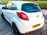 Used Ford Ka Zetec 69 HP (50 kW) 2016 White Hatchback