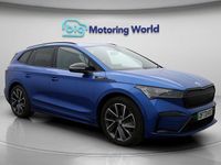 Used Skoda Enyaq iV SportlinePlus 194 kW (265 HP) 2023 Blue SUV