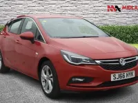 Used Vauxhall Astra SRi 2016 Red Hatchback