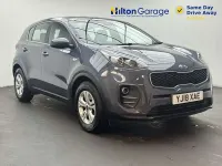 Used Kia Sportage 115 HP (84 kW) 2018 Blue SUV