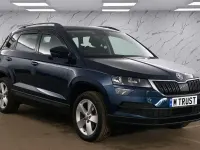 Used Skoda Karoq SE 115 HP (84 kW) 2020 Blue SUV