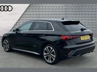 Used Audi A3 S-Line 204 HP (150 kW) 2025 Black Hatchback