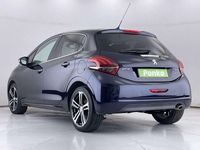 Used Peugeot 208 GT-line 2018 Blue Hatchback