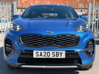 Used Kia Sportage GT-Line 185 HP (136 kW) 2020 Blue SUV