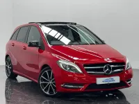 Used Mercedes B180 109 HP (80 kW) 2014 Red Hatchback