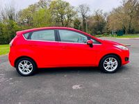 Used Ford Fiesta Zetec 2016 Red Hatchback