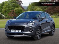 Usado Ford Puma Titanium 125 HP (91 kW) 2021 Cinzento SUV