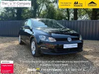Used VW Golf VII Match 2015 Black Hatchback