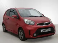 Used Kia Picanto 84 HP (61 kW) 2016 Red Hatchback