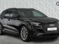 Used Audi Q4 e-tron Comfort 219 kW (299 HP) 2022 Mythos black SUV