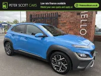 Used Hyundai Kona Premium 141 HP (103 kW) 2022 Blue SUV