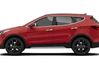 Used Hyundai Santa Fe Style 197 HP (144 kW) 2013 Red SUV