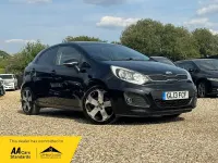 Used Kia Rio 107 HP (78 kW) 2013 Black Hatchback