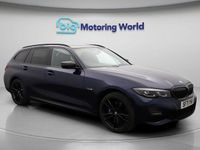 Used BMW 330e M Sport 292 HP (214 kW) 2021 Blue Estate