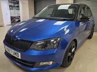 Used Skoda Fabia Colour Edition 95 HP (69 kW) 2017 Blue Hatchback
