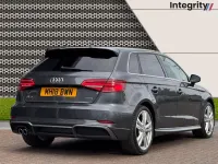 Used Audi A3 Sportback S-Line 150 HP (110 kW) 2018 Grey Hatchback