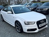 Used Audi A4 Black Edition 150 HP (110 kW) 2014 White Sedan