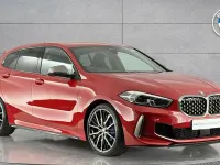 Used BMW M135 Shadowline 302 HP (222 kW) 2023 Red Hatchback