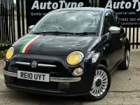 Used Fiat 500 Lounge 69 HP (50 kW) 2010 Black Hatchback