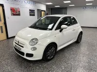 Used Fiat 500 S 69 HP (50 kW) 2015 White Hatchback