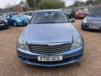 Begagnad Mercedes C220 Elegance 2010 Blå Kombi