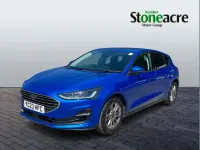 Used Ford Focus Titanium 125 HP (91 kW) 2023 Blue Hatchback