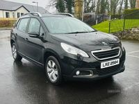 Begagnad Peugeot 2008 Active 2015 Svart SUV
