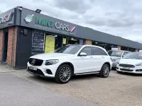 Begagnad Mercedes GLC220 AMG line 170 HK (125 kW) 2015 Vit SUV