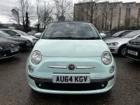 Usado Fiat 500C Lounge 69 CV (50 kW) 2014 Verde Descapotable