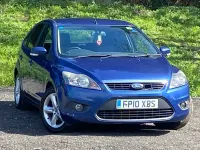 Używany Ford Focus Zetec 2010 Niebieski Hatchback