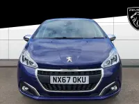 Used Peugeot 208 Allure Premium 82 HP (60 kW) 2017 Blue Hatchback
