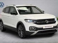 Used VW T-Cross Edition 115 HP (84 kW) 2019 White SUV