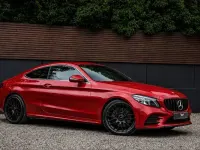 Used Mercedes C200 AMG Line Premium 2019 Red Coupe