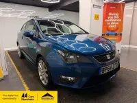Usado Seat Ibiza FR 2015 Azul Citadino