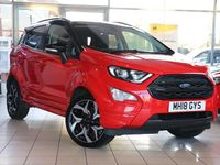Used Ford Ecosport ST-Line 125 HP (91 kW) 2018 Red SUV