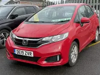 Used Honda Jazz SE 102 HP (75 kW) 2019 Red Hatchback
