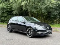 Used VW Golf VII SE 115 HP (84 kW) 2018 Black Hatchback