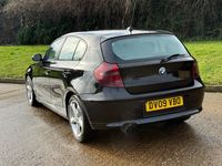Used BMW 116 Sport Line 2009 Black Hatchback