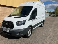Used Ford Transit 130 HP (95 kW) 2018 White Van