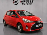 Used Toyota Yaris 69 HP (50 kW) 2015 Red Hatchback