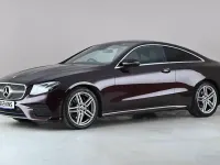 Used Mercedes E220 AMG line 194 HP (142 kW) 2019 Red Coupe