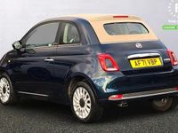 Used Fiat 500C Dolcevita 69 HP (50 kW) 2021 Blue Cabriolet