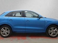 Used Audi Q3 S-Line 150 HP (110 kW) 2015 Blue SUV