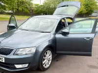 Used Skoda Octavia Elegance 110 HP (80 kW) 2014 Grey Estate