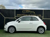 Used Fiat 500 Lounge 69 HP (50 kW) 2016 White Hatchback
