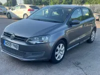 Used VW Polo SE 90 HP (66 kW) 2009 Grey Hatchback