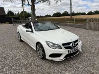 Used Mercedes E350 AMG 2013 White Cabriolet